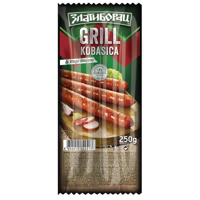 Zlatiborac Grill Kobasica Vakum Zlat 250 g