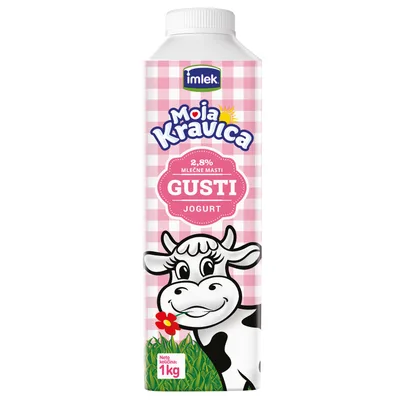 Moja Kravica Jogurt Krav.Gusti 2.8% 1.75kgpet