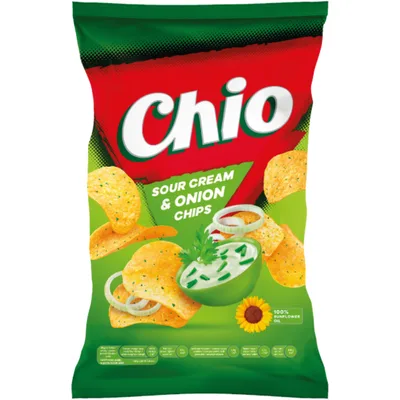 Cips Chio Sour Cream&onion 130 g