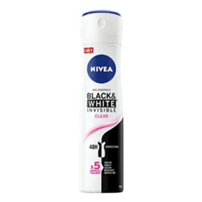 Nivea Stik Black&white Clear 40 ml