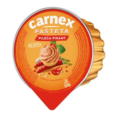Carnex Pasteta Pikant Pileca 50 g