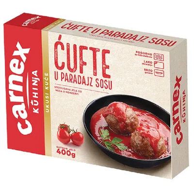 Carnex Gotovo Jelo Cufte U Paradajz Sosu 400 g