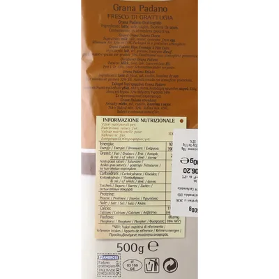 Grana Padano Dop, Rendani 100 g