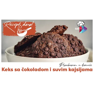Keks Sa Cokoladom I Kajsijom 195 g