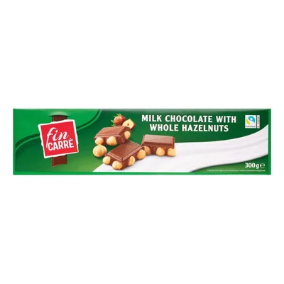 Fin Carré Mlečna Čokolada Sa Celim Leš 300 g