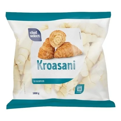 Chef Select Mini Kroasani Sa Susamom 1 kg