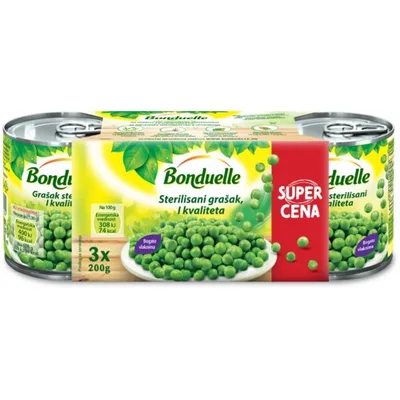 Grašak Bonduelle Lim 600 g