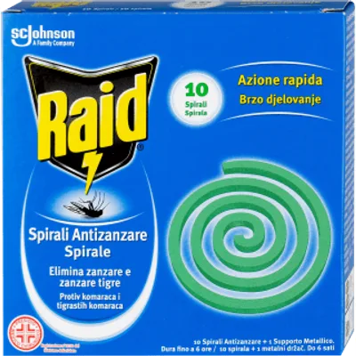 Spirale Raid Za Komarce Delta Dmd 145 g