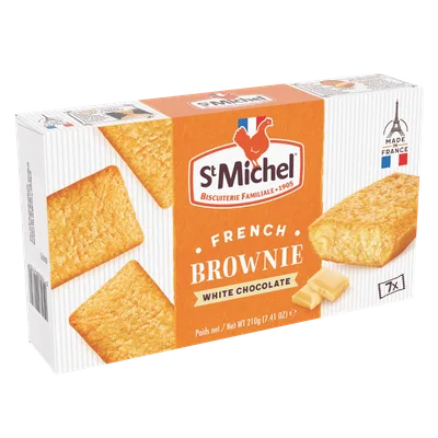 Brauni Sa Belom Cokoladom St.Michel 210 g
