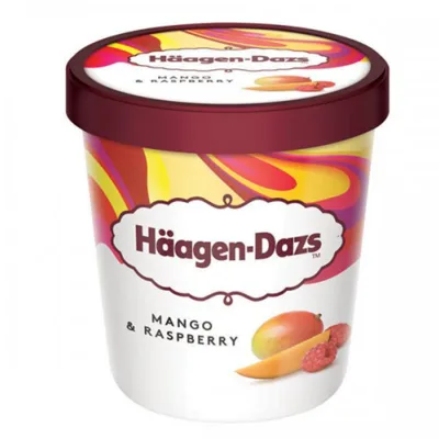 Haagen-Dazs Sladoled Mango Raspberry Haag 460 ml