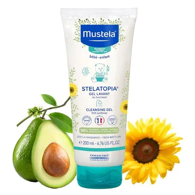 Mustela Stelatopia Gel Za Tusiranje 200 ml