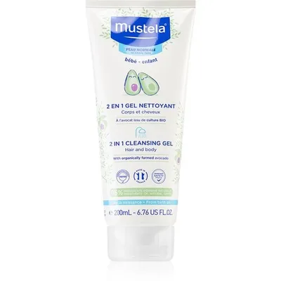 Mustela 2u1 Sampon Za Pranje Kose I Tela 200 ml