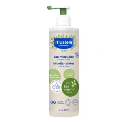 Mustela Bio Organic Micelarna Voda 400 ml