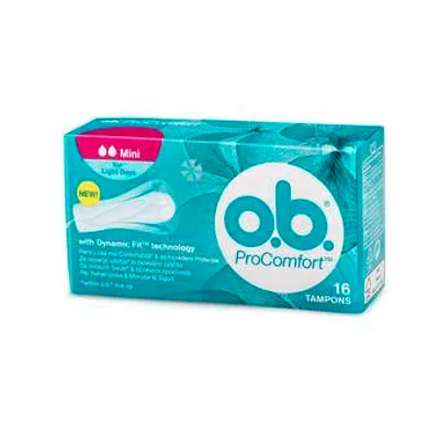 Tamponi Ob Procomfort Mini 16 J&j