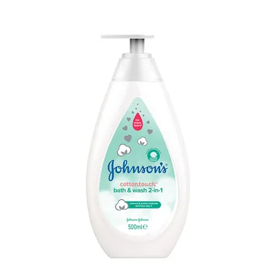 Kupka I Šampon Baby Cottontouch Johnson 500 ml