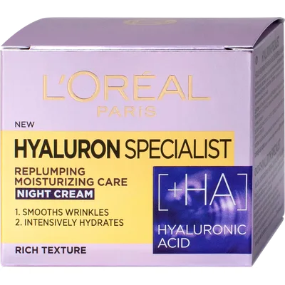 Loreal Cream Hyalur.Night 50 ml