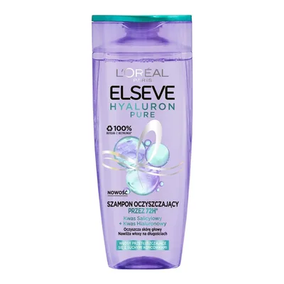 Elseve Šampon Za Kosu Hyaluron Pure Loreal 400 ml