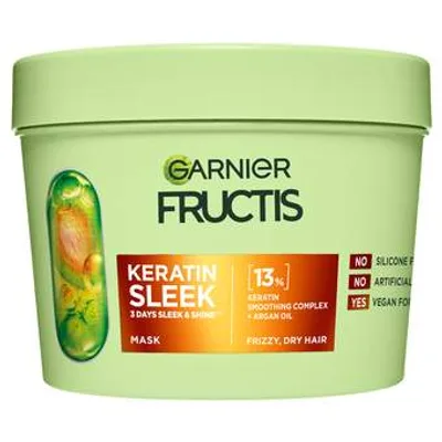 Garnier Maska Za Kosu Fructis Keratin Sleek 370 ml