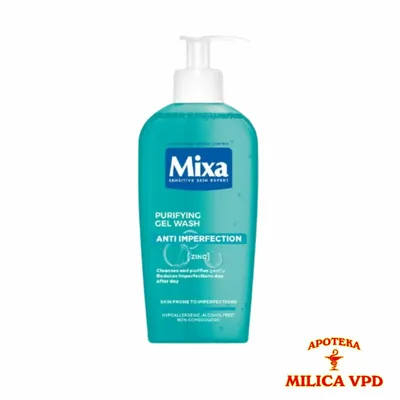 Gel Za Lice Za Problematičnu Kožu Mixa 200 ml