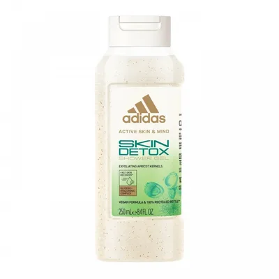 Shower Gel Adidas W-Skin Detox 250 ml