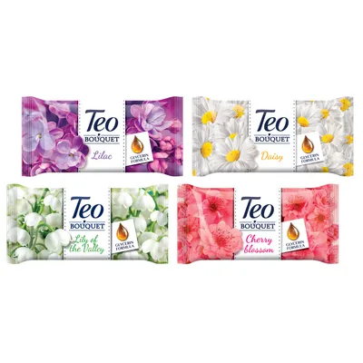 Teo Sapun White Flowers 75 g