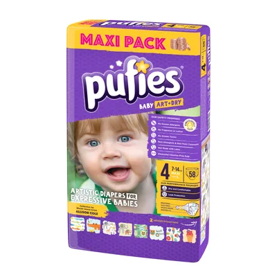 Pelene Pufies Baby Art Mp4 Maxi58/1
