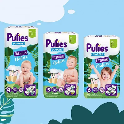 Pelene Pufies Fashion&nature Extra Large 6 (13 Kg) 42 kom