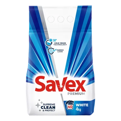 Deterdžent Za Veš White Savex 4 kg
