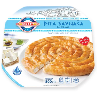 Bella Višeslojna Pita Sir 900 g