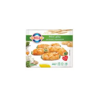 Pita Mini Sir I Spanać Bella 600 g