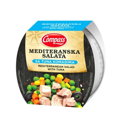 Mediteranska Salata Sa Tunjevinom Compass 160 g