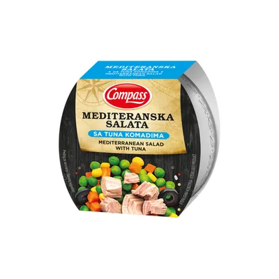 Salata Skuša Mediteran Compass 160 g