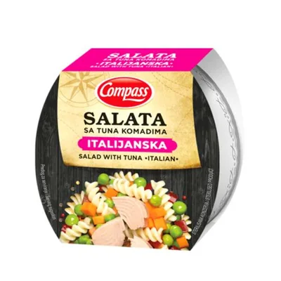 Italijanska Salata Sa Tuna Komadima Compass 160 g