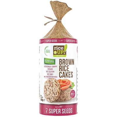 Galete Pirinčane Gluten Free 7 Super Semena Rice Up 120 g