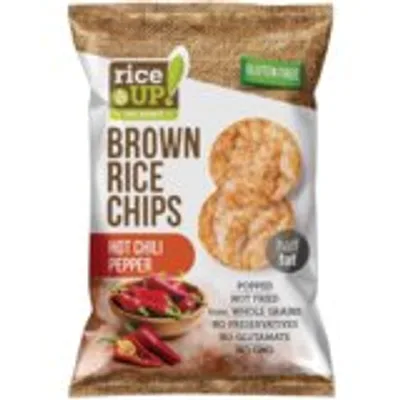 Čips Pirinčani Gluten Free Hot Chilli Sa Paprikom Rice Up 60 g
