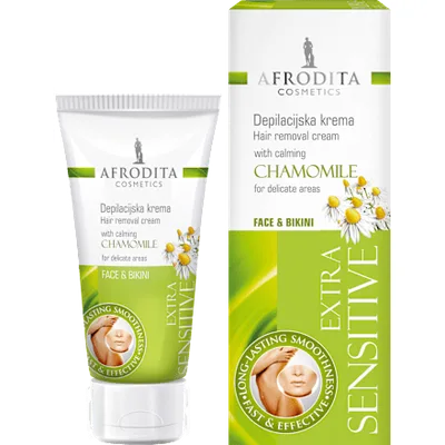 Krema Za Depil.Afrodita Face&bikini Extra Sensitive 50 ml