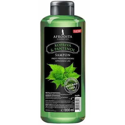 Sampon Za Kosu Kopriva I Pantenol Afrodita 1 L
