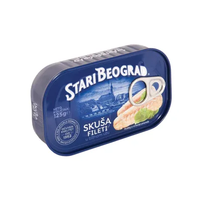 Fileti Skuse U Maslinovom Ulju Golden Queen 125 g