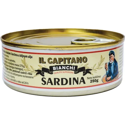 Sardina U Bilj.Ulju Il Capitano 250 g