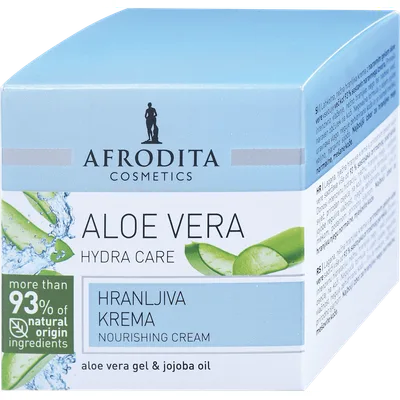 Krema Za Lice Hranljiva Aloe Vera Afrodita 50 ml