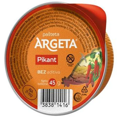 Argeta Pasteta Kokosija Pikant 45 g