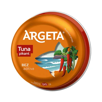 Argeta Pasteta Tuna Pikant Atlantic Brands 95 g