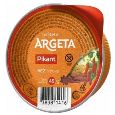Argeta Pašteta Kokošija Pikant 45 g