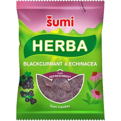 Bombone Gum Šumi Herba Crna Rib 90 g