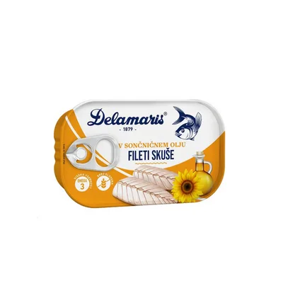 Skusa Fileti U Bilj.Ulju Delamaris 125 g
