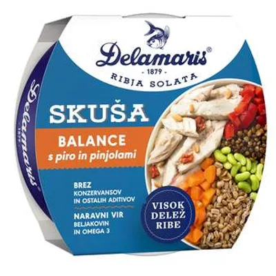 Skuša Salata Balance Delamaris 170 g
