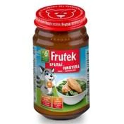 Kašica Frutek Spanać/Ćuretina Fructal 190 g