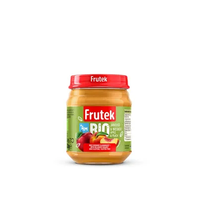 Nectar Frutek Bio Kasa Jab.Breskva 120 g