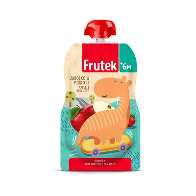 Nectar Frutek Kasica Keks-Jabuka 100 g