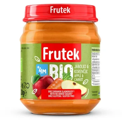 Frutek Kasica Sargarepa-Jabuka 120 g